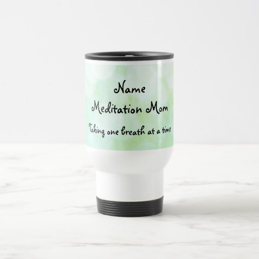 Méditation Maman design Voyage Mug (Centre)