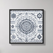 Meditation Mandala Canvas Afdruk (Voorkant)