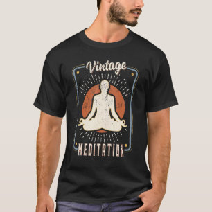 Meditation Retro Classic Love 1 T-shirt