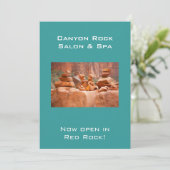 Meditation Rocks gestapeld in Canyon Kaart (Staand voorkant)