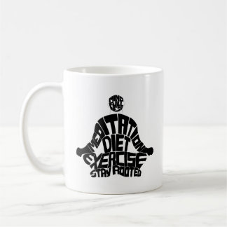 Méditation spirituelle cafés pacifiques Mug