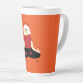 Méditation transcendante Grande Mug de café (Angle droit)