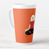 Méditation transcendante Grande Mug de café (Angle gauche)
