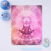 Meditation Yoga Faith Flyer (Enkel)