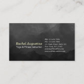 Méditation Yoga Instructeur 5 Classe Pass Fidélité (Dos)