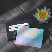 Méditation YOGA Instructeur Référence Gold Mandala