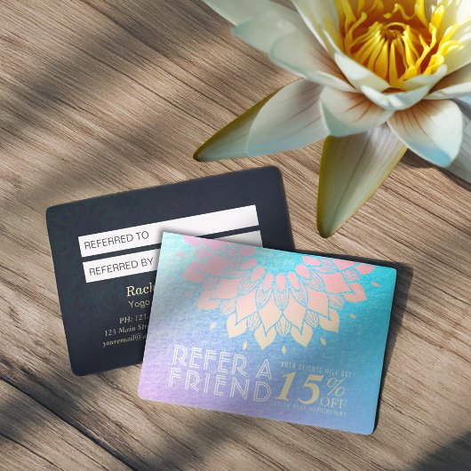 Méditation YOGA Instructeur Référence Gold Mandala