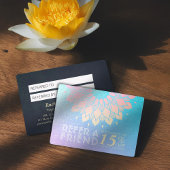 Méditation YOGA Instructeur Référence Gold Mandala