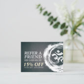 Méditation YOGA Instructeur Référence OM Symboles (Debout devant)