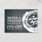 Méditation YOGA Instructeur Référence OM Symboles (Devant)