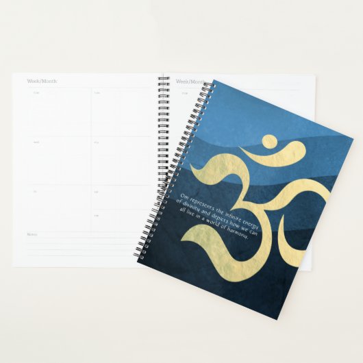 Méditation Yoga Instructeur Vie Coach OM Citations (Devant avec enveloppe)