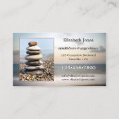 Meditation Yoga Your Photos Visitekaartje (Achterkant)