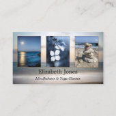 Meditation Yoga Your Photos Visitekaartje (Voorkant)