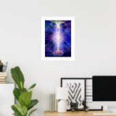 Meditator Poster (Thuiskantoor)
