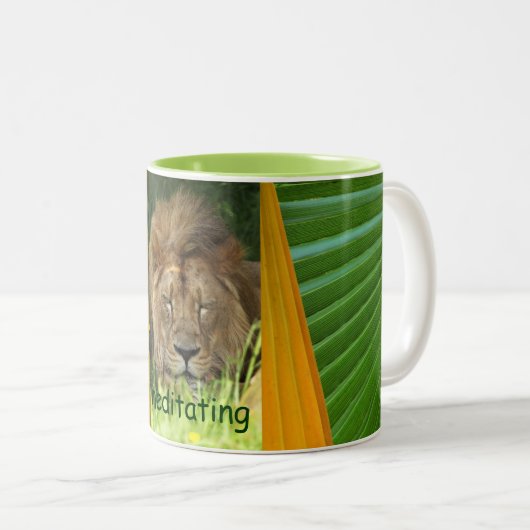 Méditer la tasse (Devant droit)