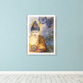 Méditer la toile d'aquarelle Bouddha Imprimer 24x1 (Insitu (Plancher de Bois))