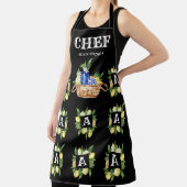 Mediteranan Lijst mandje Chef Monogram Schort (Insitu)
