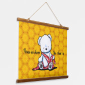 Mediteren Moose KiniArt Doormat Hangend Wandkleed (Gebogen)