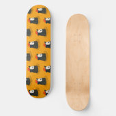 mediterend Beer Skateboard (Voorkant)