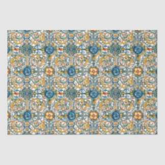 MEDITERRAAN BLOEMEN TEGEL DECOUPAGE TISSUE PAPIER