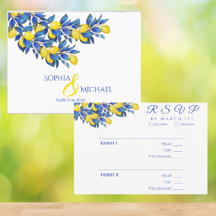 Mediterraan-Citroenen-RSVP-Bruiloft- RSVP Kaartje
