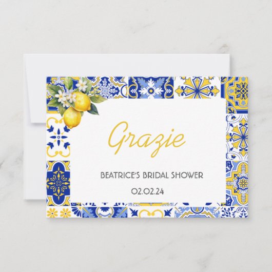 Mediterraan dat is een meer Italiaanse dank u Kaart (Voorkant)