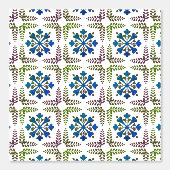 Mediterraan geïnspireerd ontwerp multi kleur behang (Voorkant)