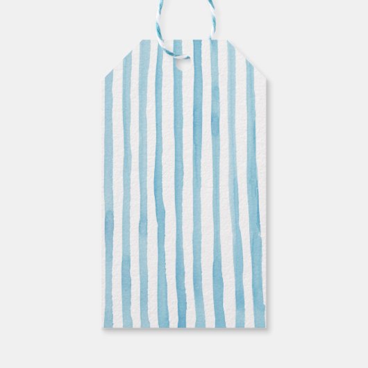 Mediterraan Monogram Kreeft bruiloft Dank u Cadeaulabel (Achterkant)