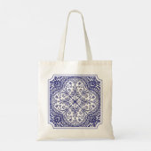 mediterraan mozaïek tote bag (Achterkant)