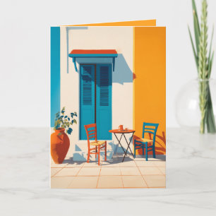 Mediterraan ochtendterras Bliss Kaart