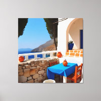Mediterraan Terras Uitzicht