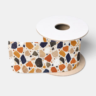 Mediterraan Terrazzo Abstract Ontwerp Lint