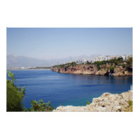 Mediterraan Zee in Antalya stad