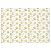 Mediterraan zomer citroenpatroon tafelkleed (Voorkant (Horizontaal))