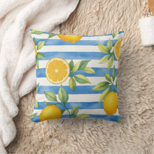 Mediterraan Zomer Citrus Keukendecor Kussen