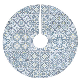 Mediterraanse tegels, Marokkaans, Majolica, Azulej Kerstboom Rok