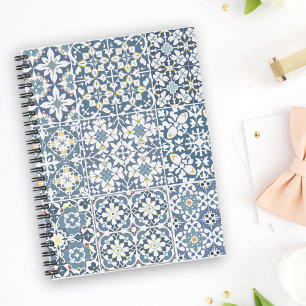 Mediterraanse tegels, Marokkaans, Majolica, Azulej Notitieboek