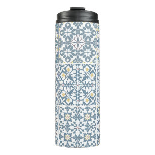 Mediterraanse Tegels, Marokkaans, Majolica, Azulej Thermosbeker