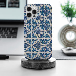 Mediterraanse Tegels, Portugees, Azulejo, Majolica iPhone 15 Pro Max Hoesje