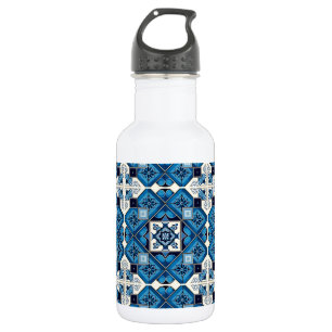 Mediterraanse tegels, Portugees, Azulejo, Majolica Waterfles