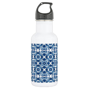 Mediterraanse tegels, Portugees, Azulejo, Majolica Waterfles