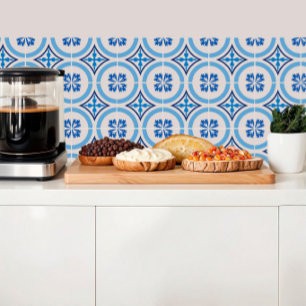 mediterrane blauwe Tegels Tegeltje