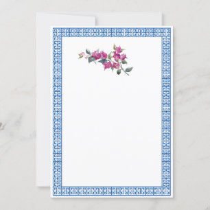 Mediterrane Bougainvillea - Griekse sleuteluitnodi Kaart