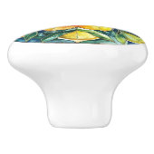 mediterrane citrus keramische knop (Zijkant)