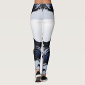 "Mediterrane expressie", Leggings van vrouwen (Achterkant)