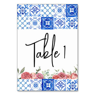 Mediterrane Italië Floral Pink Vrijgezellenfeest Kaart