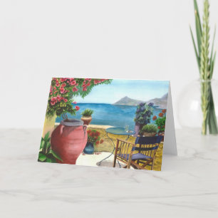 mediterrane kaart van uitzichten