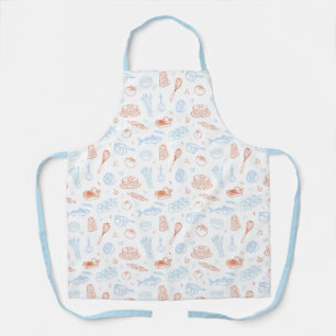 Mediterrane Keuken Kookpatroon Koksschort Schort