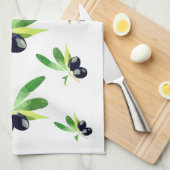 Mediterrane keukenhanddoek (Quarter Fold)