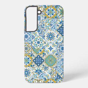 Mediterrane kleuren/ Azulejo tegels Samsung Galaxy Hoesje